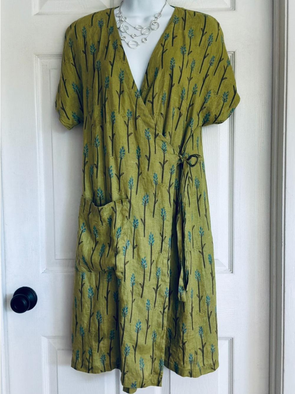 Looks new..GUDRUN SJODEN..Wrap Dress